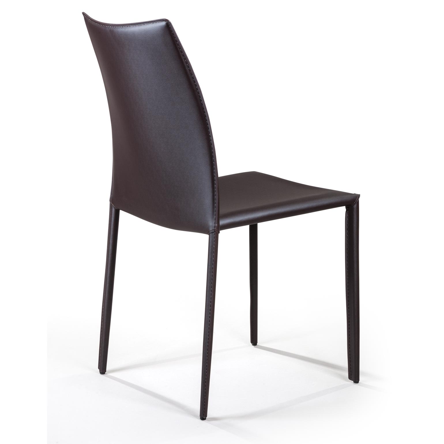 Стул Рольф, кожа коричневый