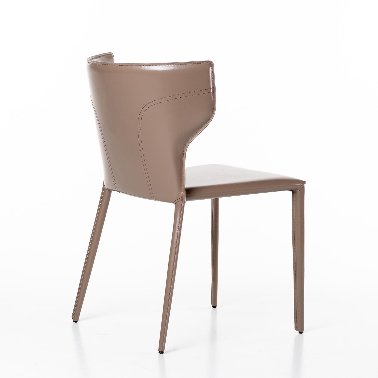 Стул Аустин, кожа капучино