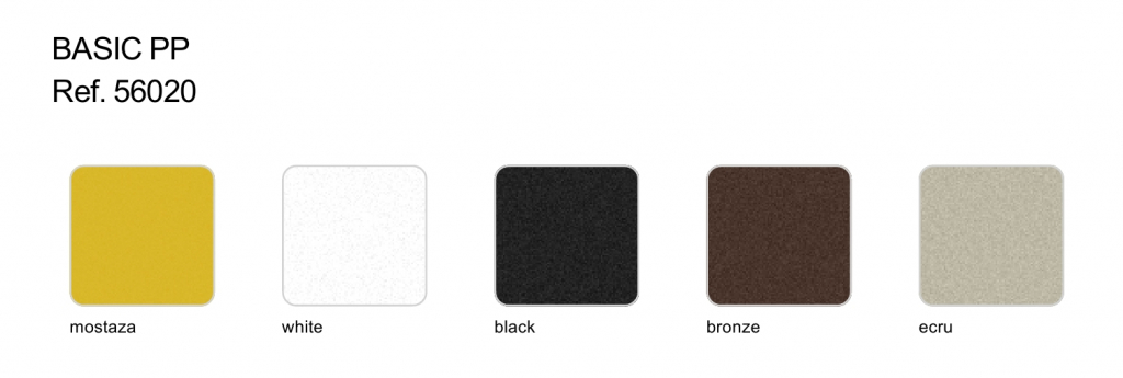 Стул пластиковый полубарный Spritz Basic бронзовый