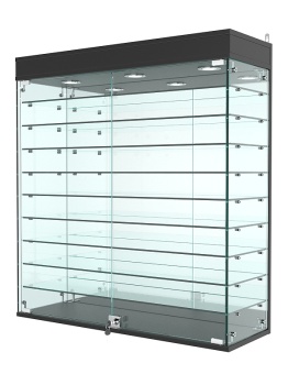 Витрина "АТРИУМ" настенная №4А-6Г, Черный