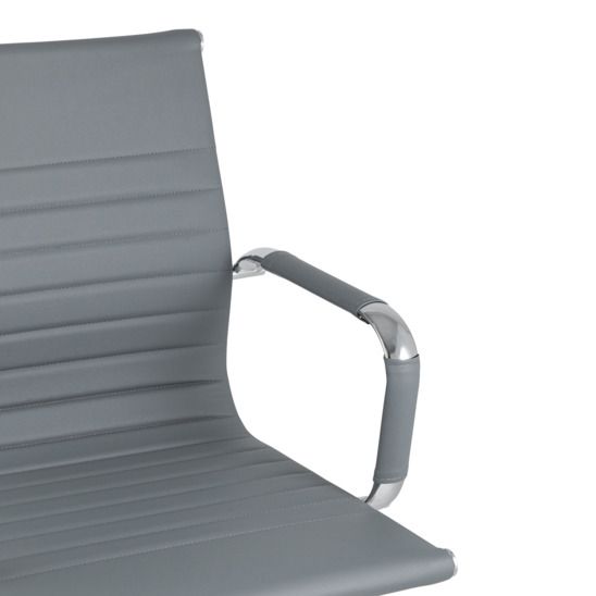 Кресло для посетителей TopChairs Visit, серое