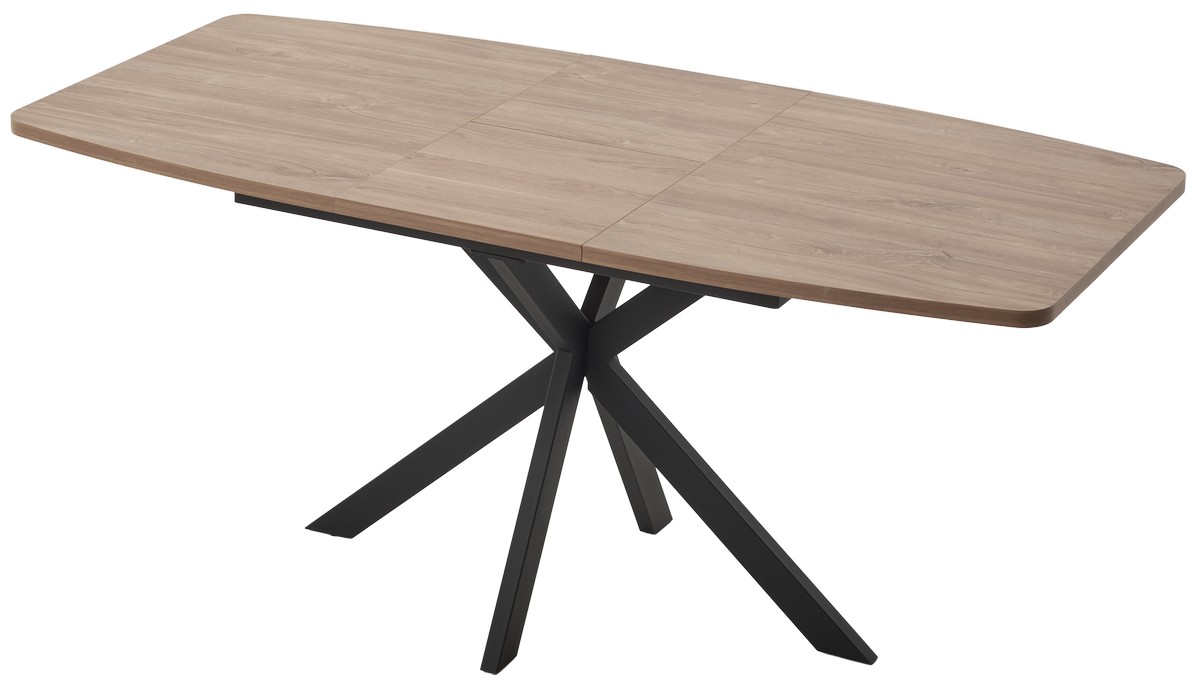 Стол АРИЗОНА 130 ДУБ КУНЕО / Черный каркас