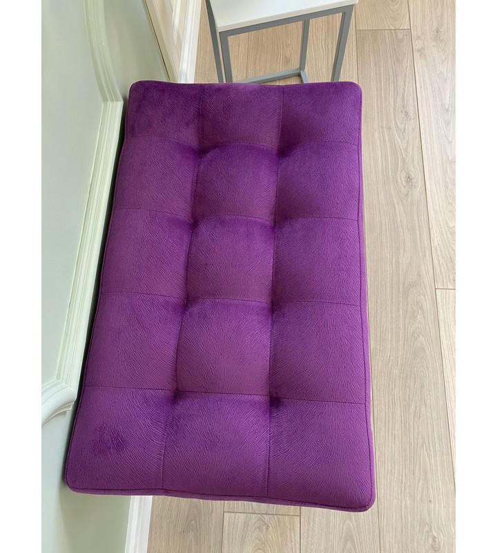 Банкетка Сканди-60 (фиолетовый/белый)