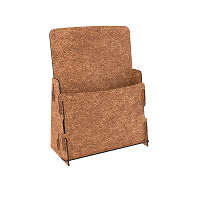 ПАРТНЕР-02 А4 Буклетница настольная, серия ECO