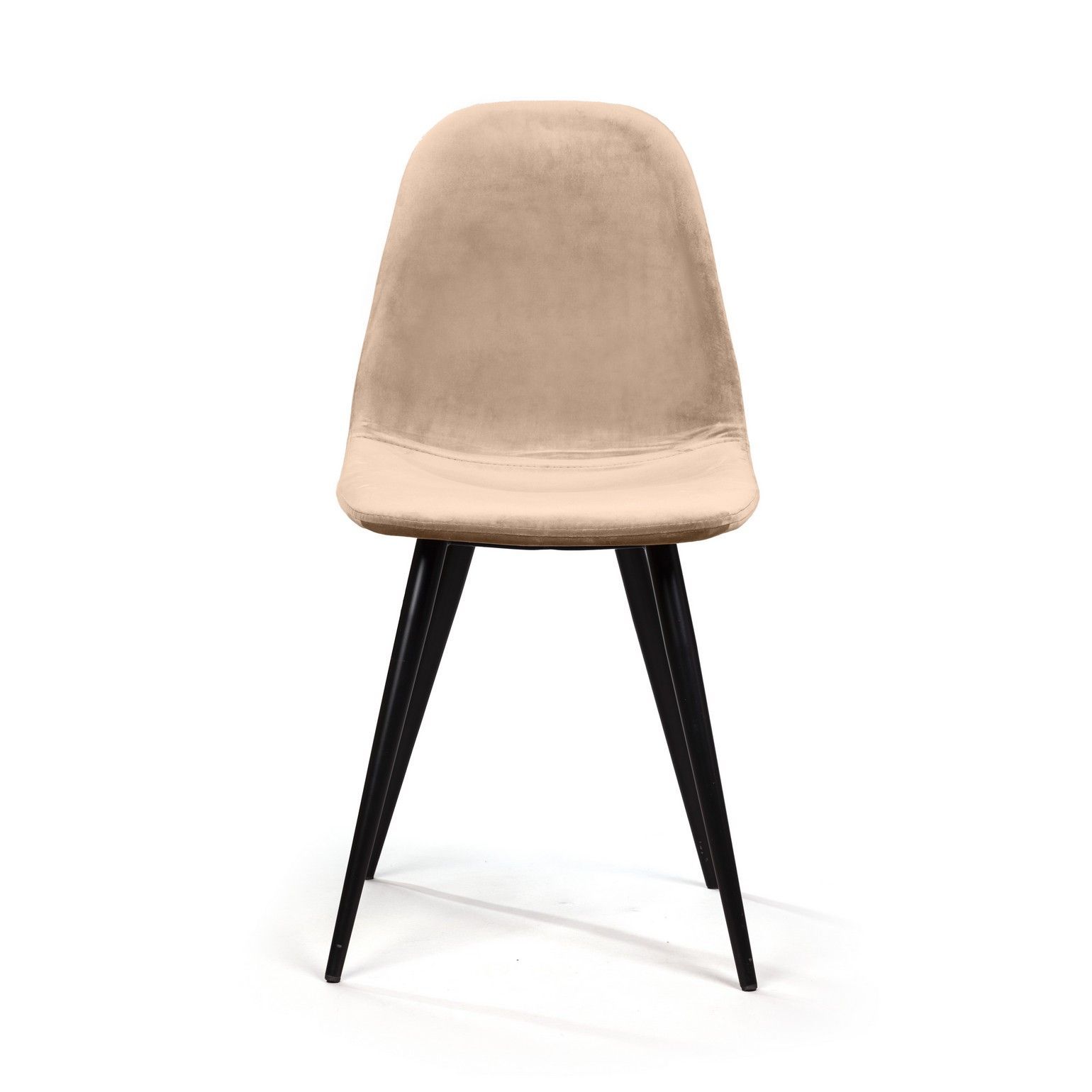 Стул Тед, бархат бежевый 5