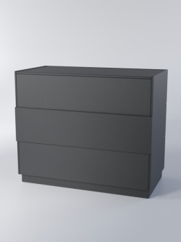 Прилавок "РОНА" №7-1, Черный