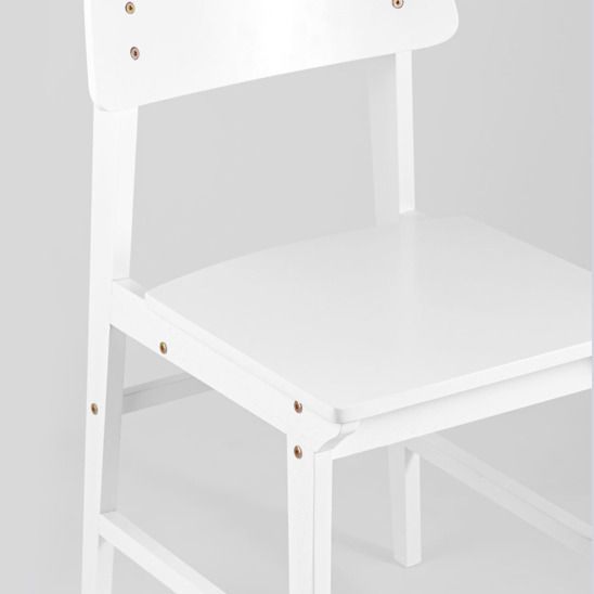 Стул ODEN WOOD белый x2