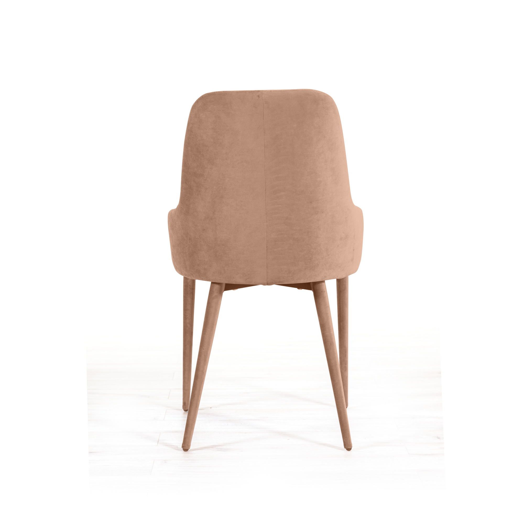 Стул Дуглас ромб, бархат бежевый 5