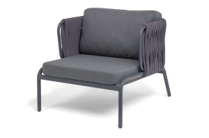 "Ронда" кресло плетеное из роупа