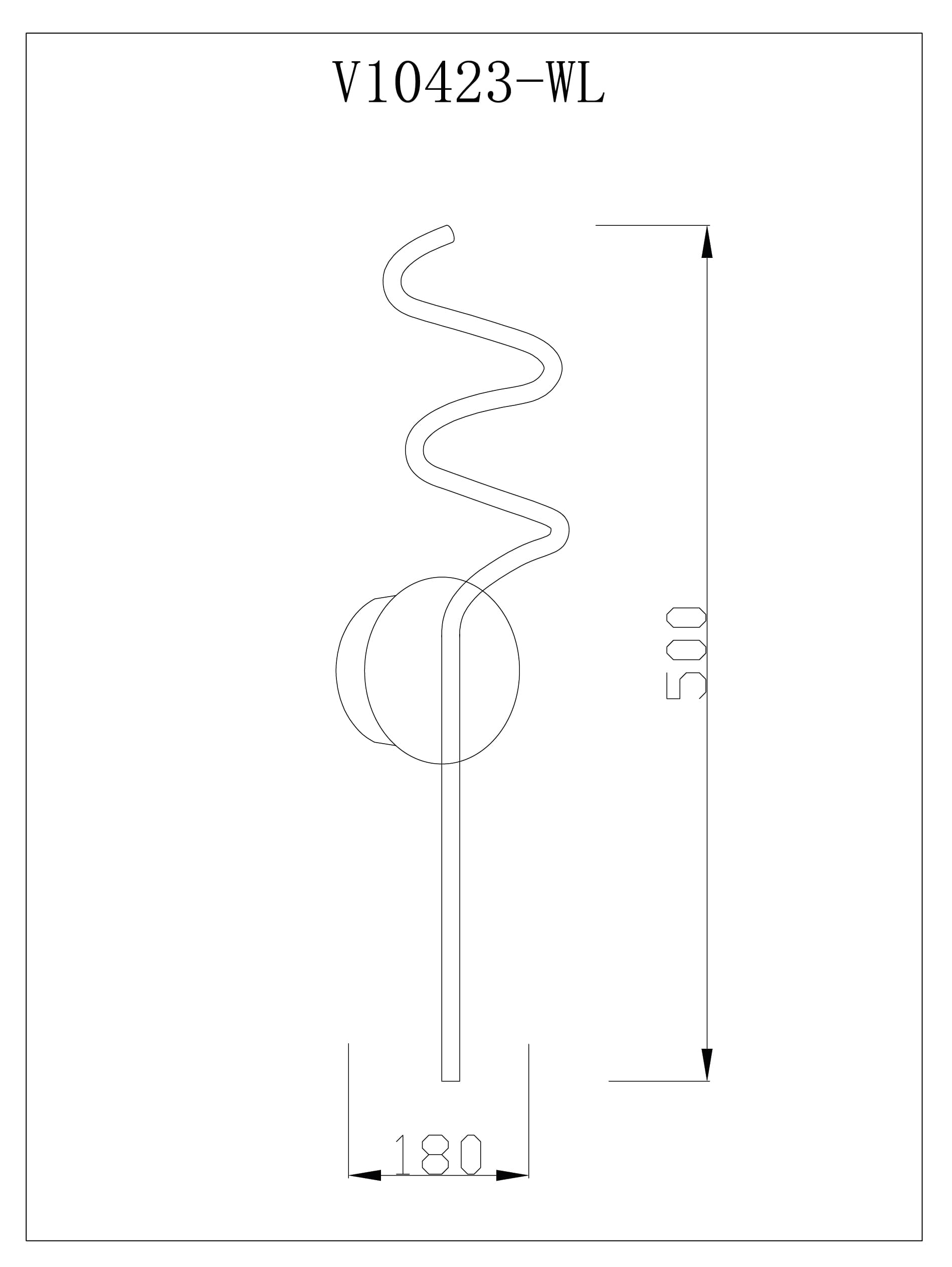 Бра светодиодный Moderli V10423-WL Torino