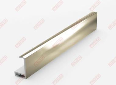 Профиль Нельсон ПН-01 анодированный глянец золото хим., длина 3,05 м