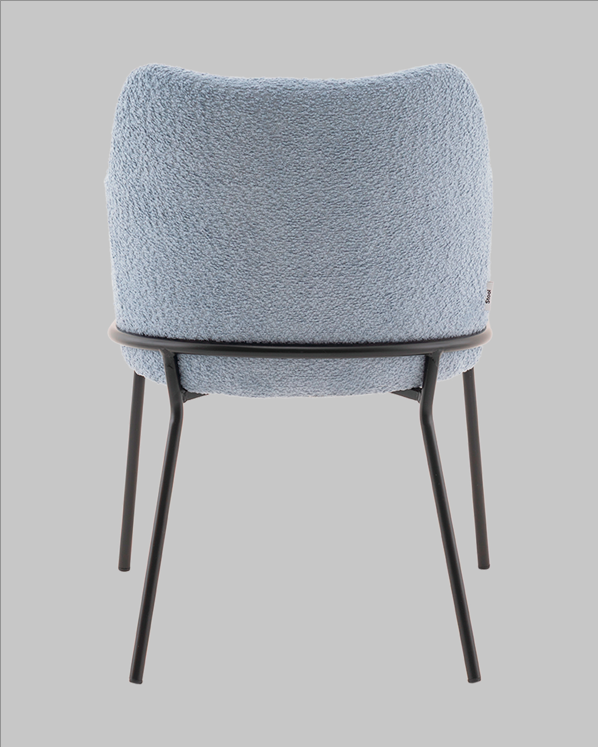 Стул с подлокотниками Кози new ткань букле синий