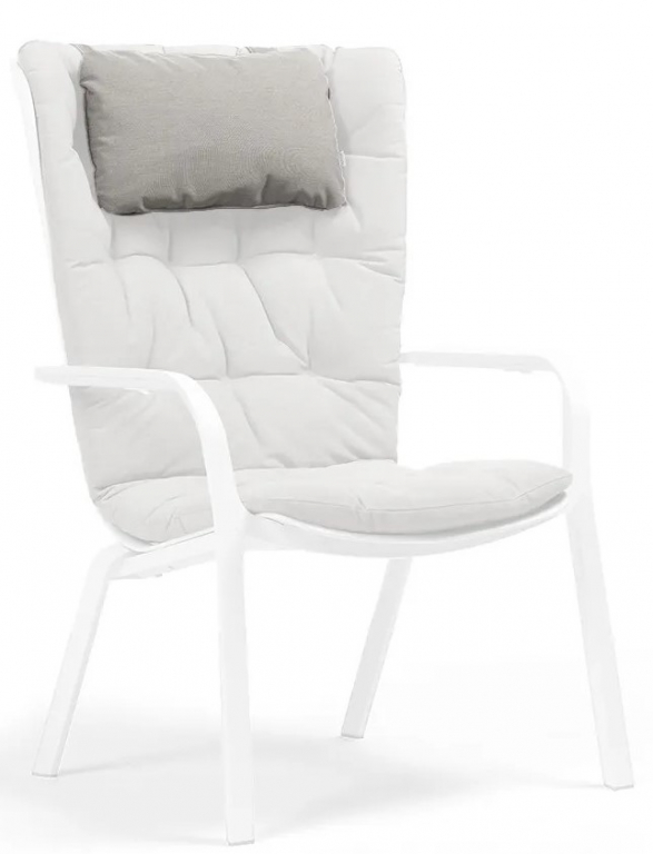 Подушка-подголовник для лаунж кресла Folio серый