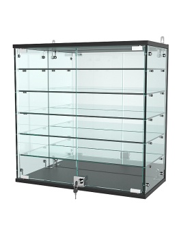 Витрина "АТРИУМ" настенная №1-6Г, Черный