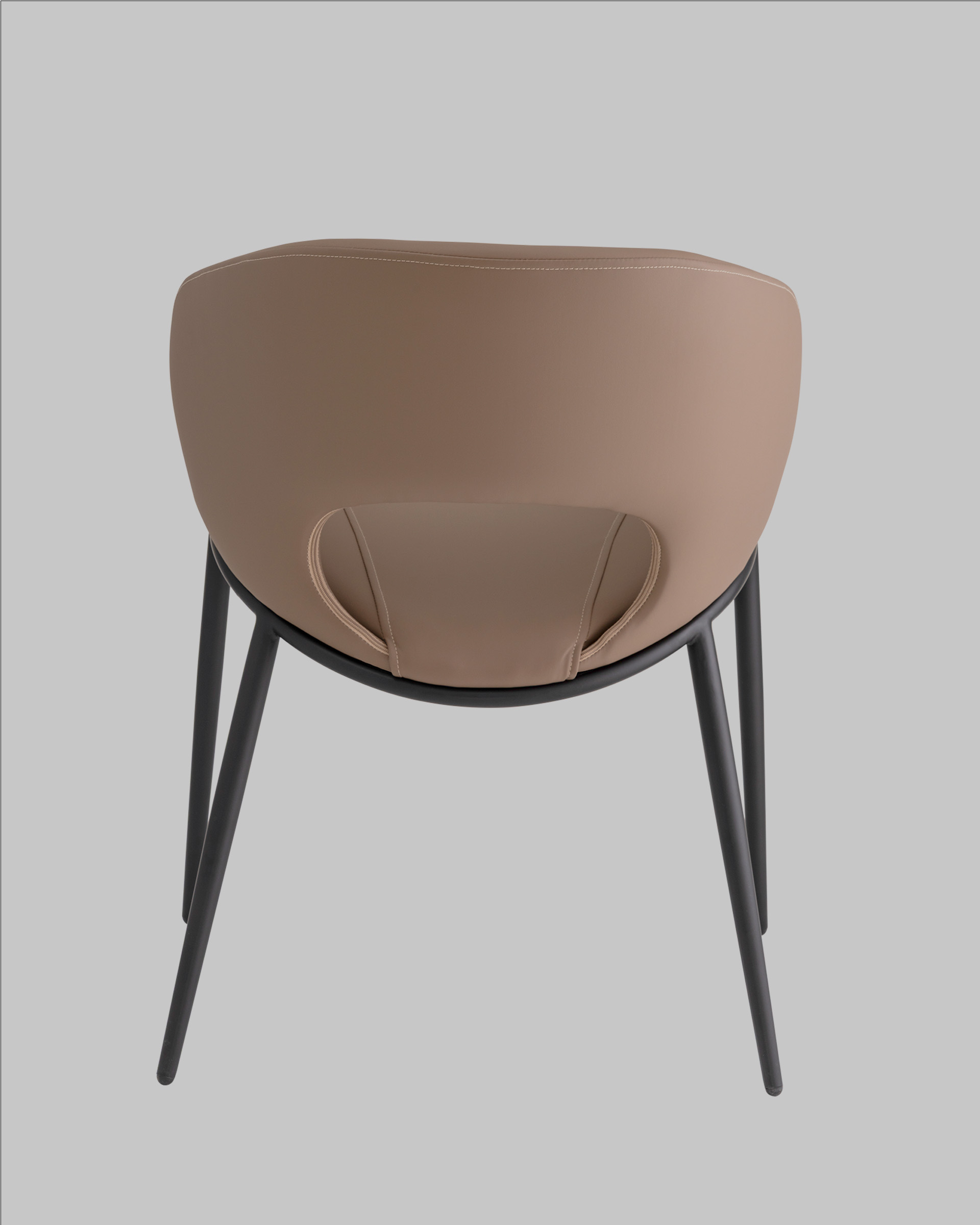 Стул Вивьен иск.кожа светло-коричневый