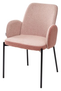 Стул НИККИ (NIKKI) VF109 розовый / VF110 брусничный