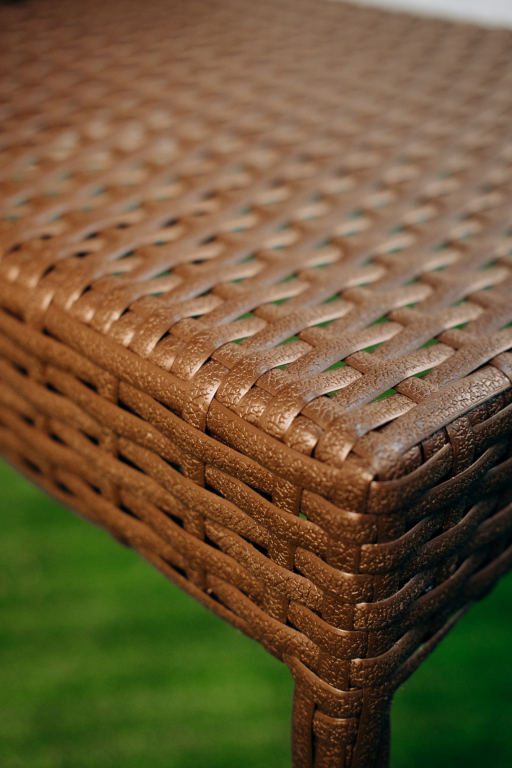 Стул плетеный Dove коричневый люкс