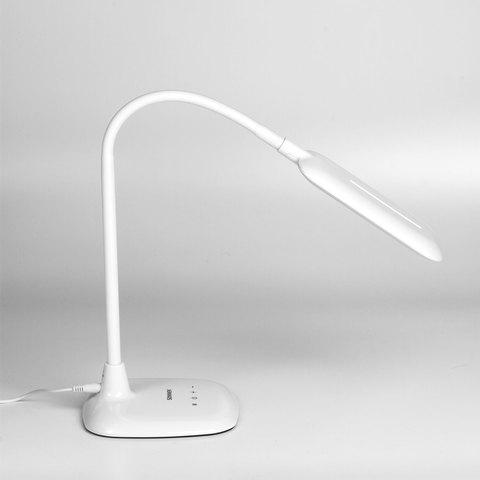 Настольная лампа / светильник SONNEN BR-819A, на подставке, светодиодная, 8 Вт, белый, 236666