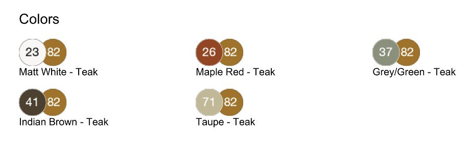 Кресло деревянное Twins коричневый, натуральный