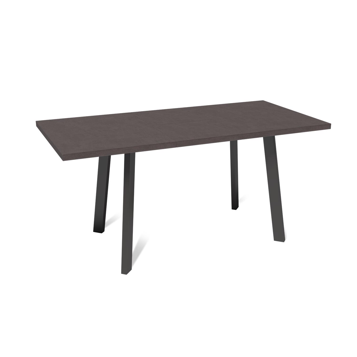 Стол Тео раскладной (120+40), камень темный