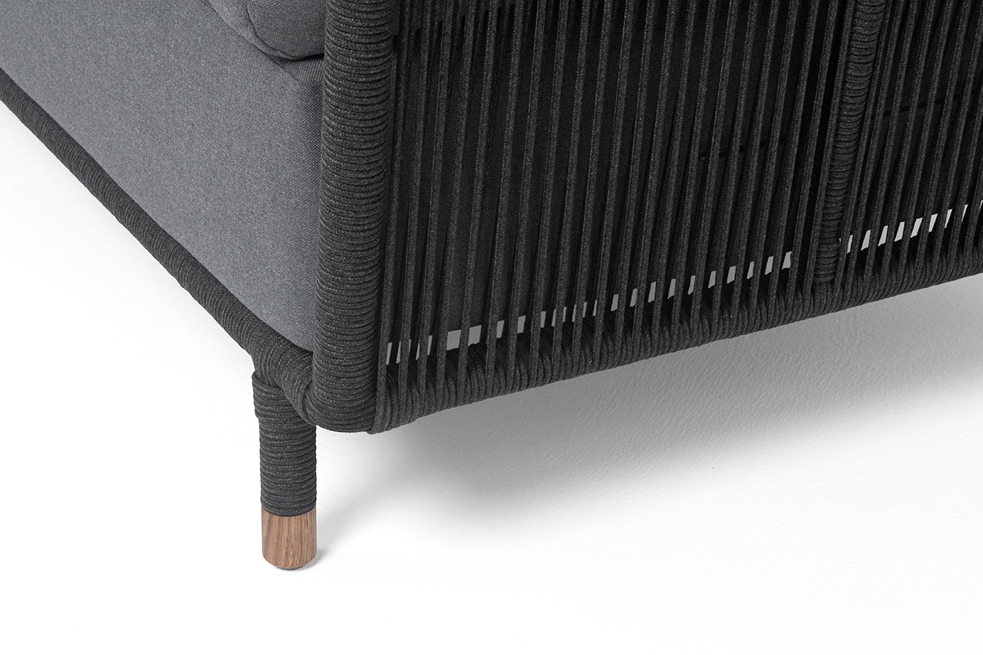 "Верона" диван модульный плетеный из роупа