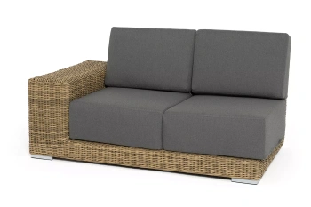 "Капри" модуль диванный правый с подушками, цвет соломенныйцвет соломенный