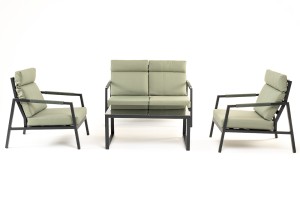 "Лилия" лаунж-зона 4-местная из алюминия