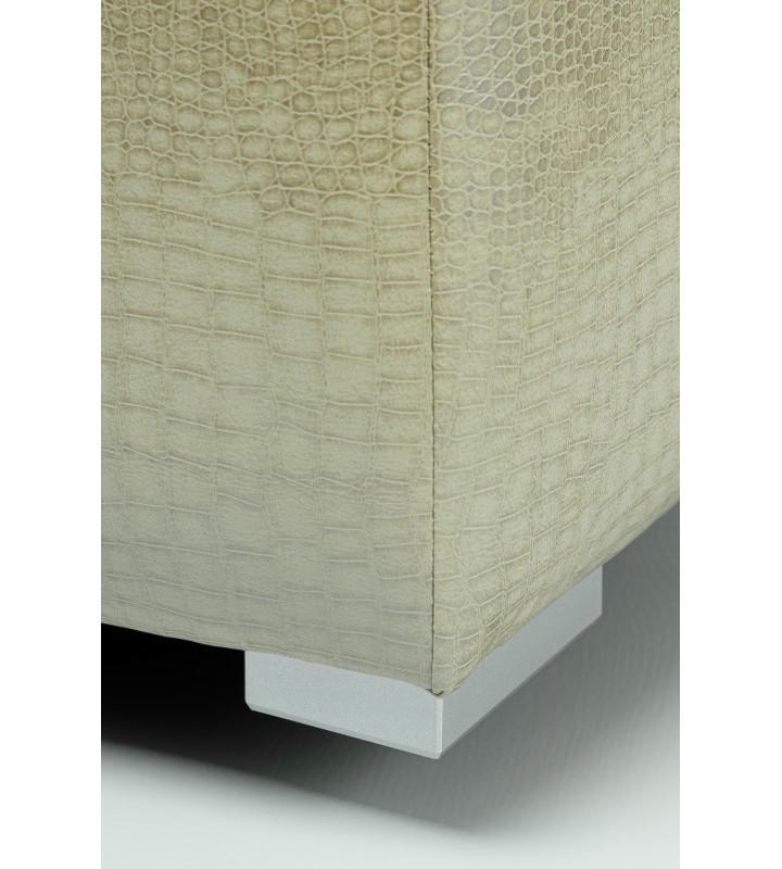 Пуфик Скай Кожа (темно-бежевый)