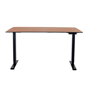 Стол регулируемый электрический LuxAlto LA-H33-2AR2 черный/дуб HPL 180*90*1,2