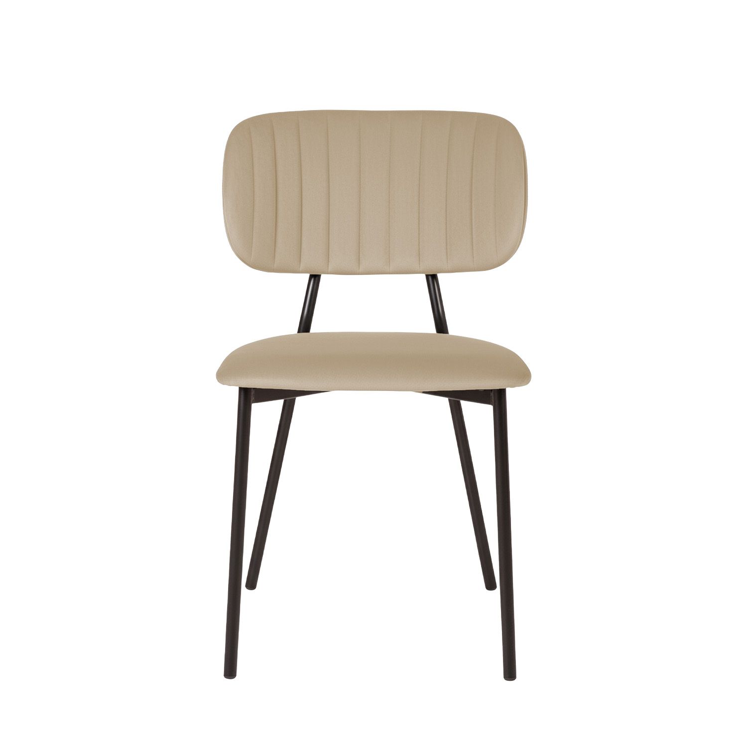 Стул Фрост, бархат бежевый 5