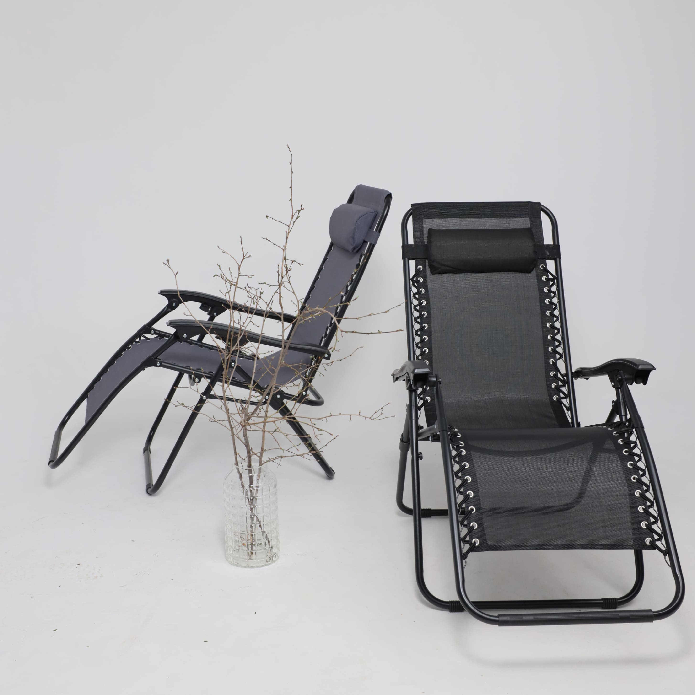 Кресло складное Relax, черный, ткань цена 8 523 ₽ Кресло складное Relax, черный, ткань