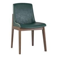 Стул LOKI экокожа зеленый x2