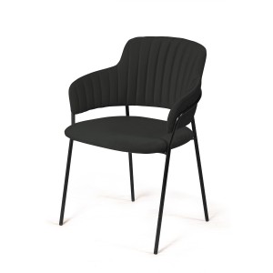 Стул Breeze, бархат антрацит 14