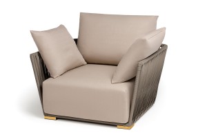 "Форли" кресло плетеное из роупа