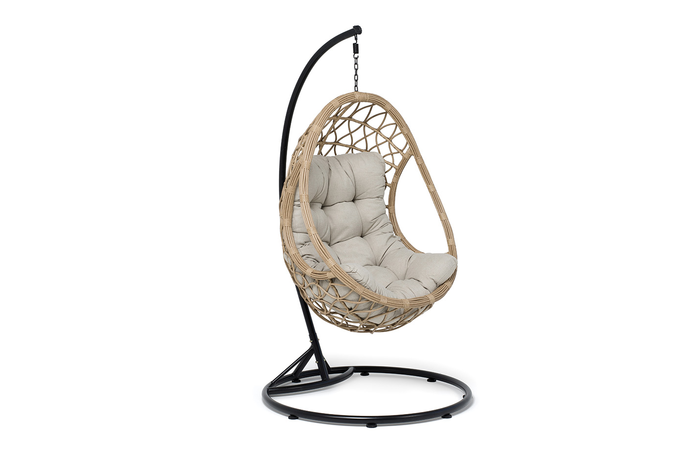 "Венеция" подвесное кресло-кокон из искусственного ротанга