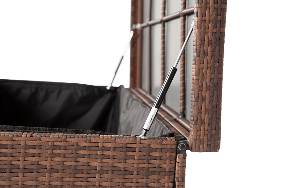 "Порту" сундук водонепроницаемый из искусственного ротанга