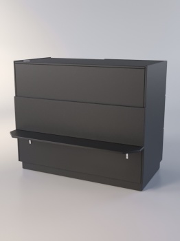 Прилавок "РОНА" №8-1, Черный