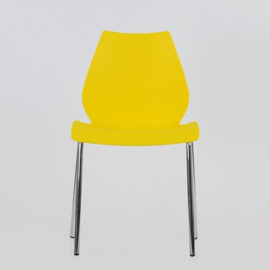 Стул Lili стопируемый, желтый