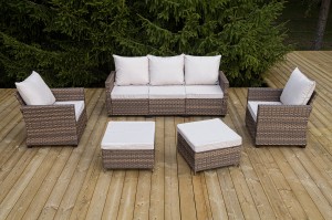 "Бостон" лаунж-зона из искусственного ротанга