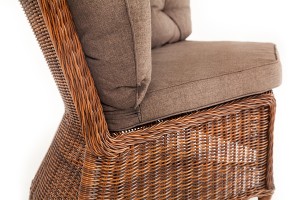 "Бергамо" плетеный угловой диванный модуль