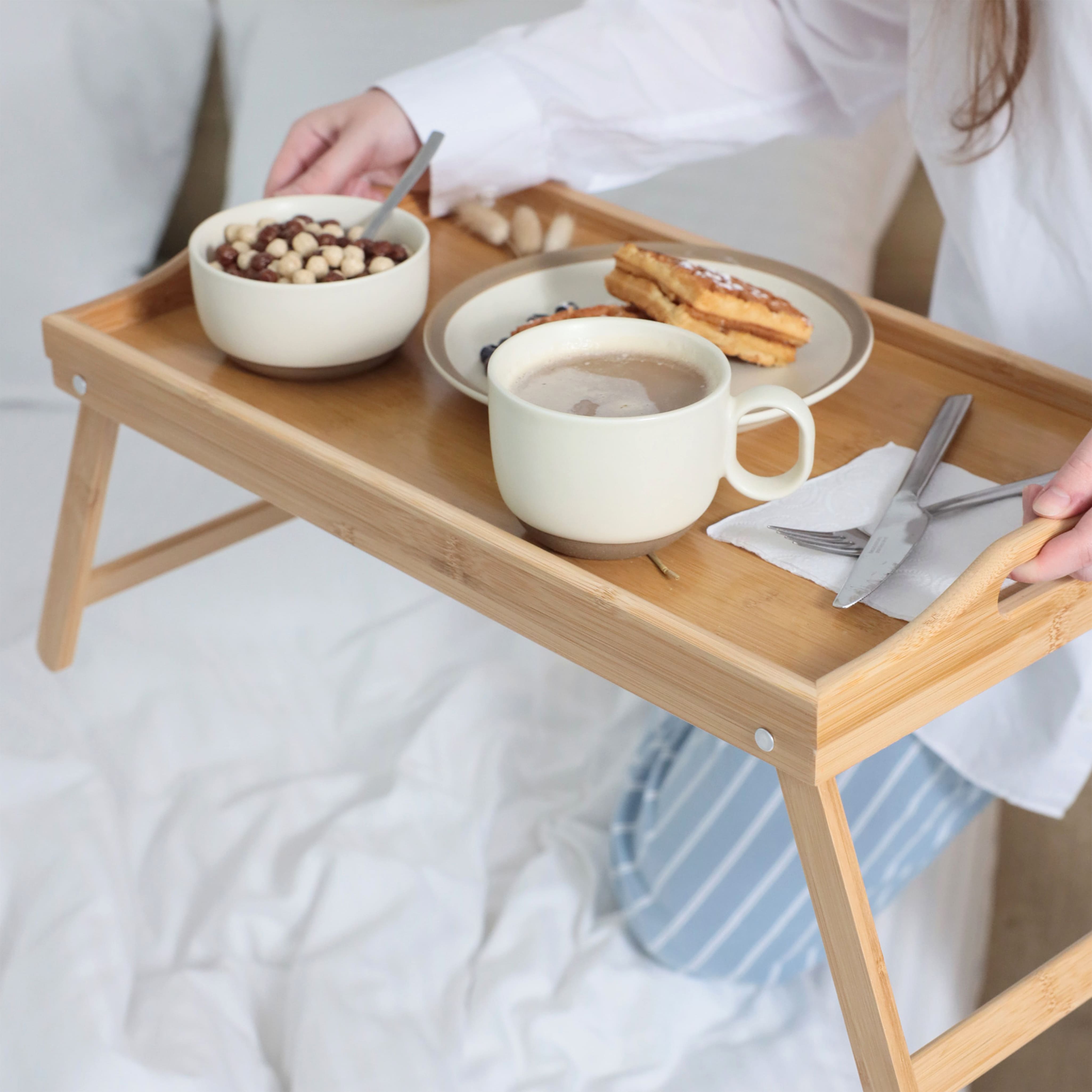 Блюдо SAND EDGE, керамика, белый, d21,5*2,8см