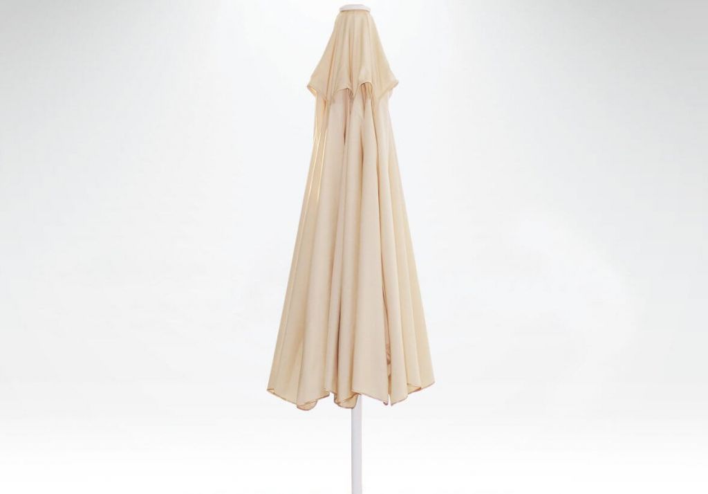 Зонт пляжный профессиональный Ø2.25 м Kiwi Clips бежевый