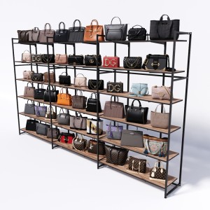 Стеллаж для сумок и аксессуаров в стиле Лофт BOTTI 2135-06-3 (без полок)