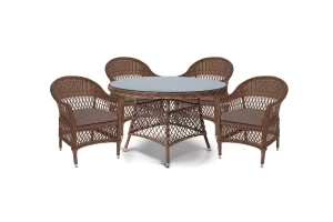 "Эспрессо-120 S" обеденная группа плетеная