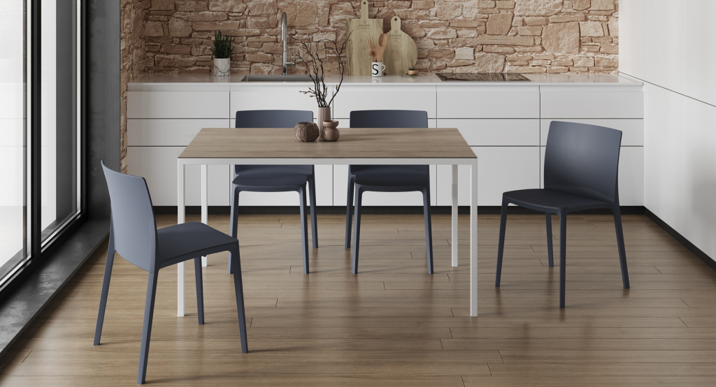 Стул пластиковый Evo-S антрацит