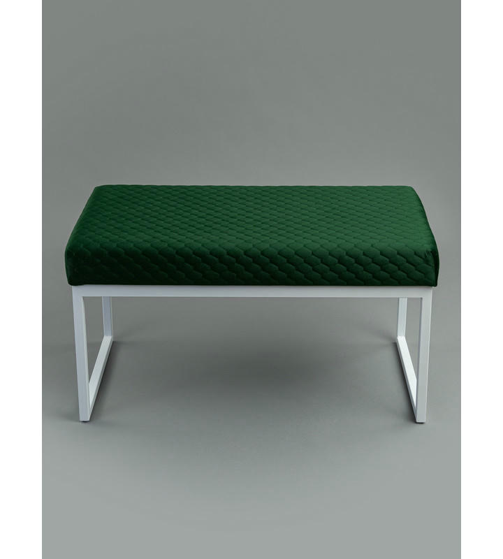 Банкетка Марсей 76-44 (зеленый/белый)