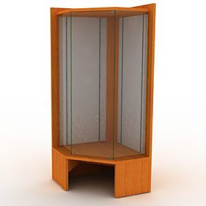 OVG191-VNF \ Витрина закрытая со стойками NeoFix арт.FIN.V.CON.H.NF.00 Артикул скопирован