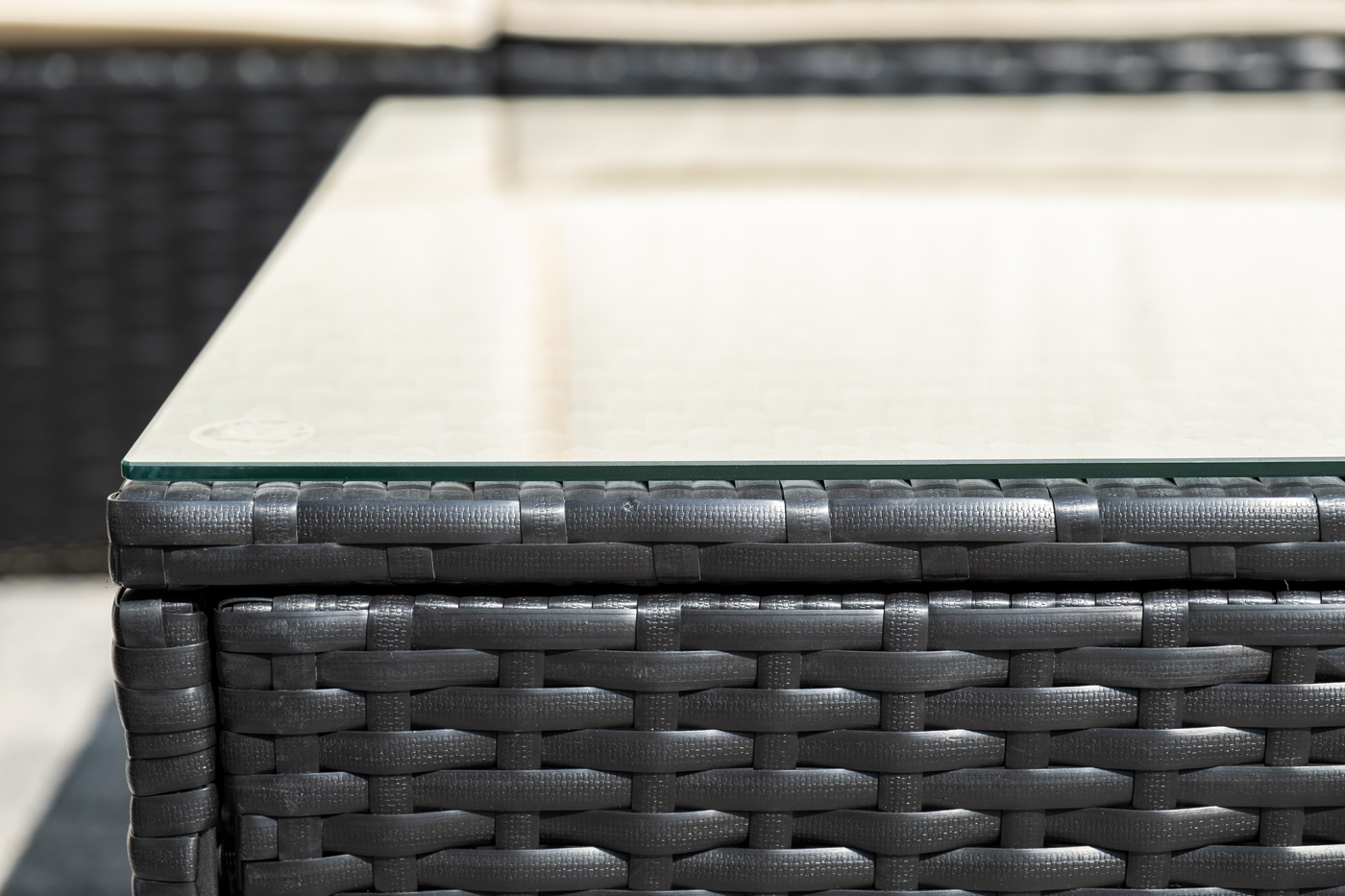 "Даллас" лаунж-зона из искусственного ротанга на 5 персон