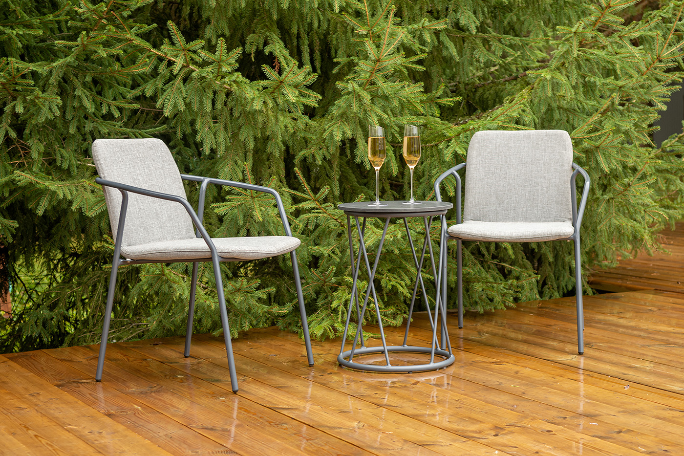 "Марокко" кофейный комплект из алюминия