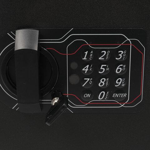 Сейф офисный (мебельный) BRABIX "SF-200EL", 200х310х200 мм, электронный замок, 291145, S103BR211214